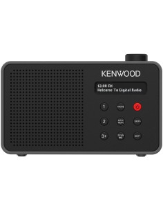 KENWOOD CR-M25DAB-B RADIOSVEGLIA DISPLAY LCD 2 RIGHE DAB+/FM/BT NERO