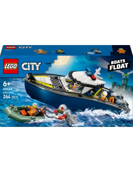 LEGO CITY POLICE INSEGUIMENTO DEL MOTOSCAFO DELLA POLIZIA