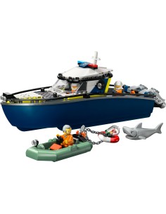 LEGO CITY POLICE INSEGUIMENTO DEL MOTOSCAFO DELLA POLIZIA 2