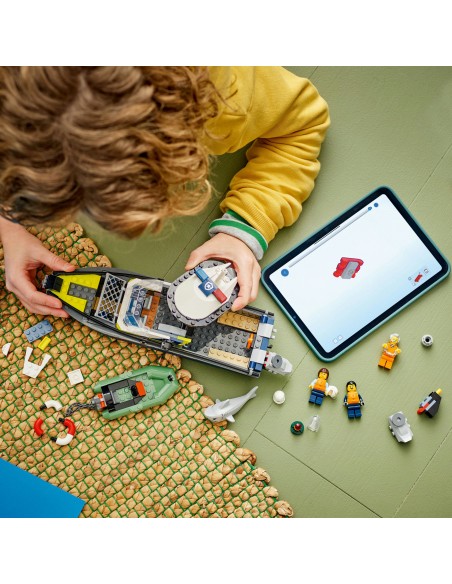 LEGO CITY POLICE INSEGUIMENTO DEL MOTOSCAFO DELLA POLIZIA