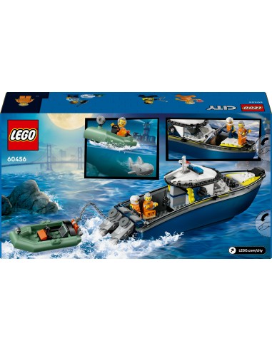 LEGO CITY POLICE INSEGUIMENTO DEL MOTOSCAFO DELLA POLIZIA