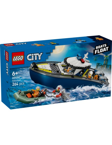 LEGO CITY POLICE INSEGUIMENTO DEL MOTOSCAFO DELLA POLIZIA