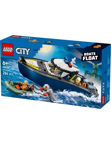 LEGO CITY POLICE INSEGUIMENTO DEL MOTOSCAFO DELLA POLIZIA