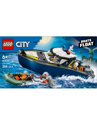 LEGO CITY POLICE INSEGUIMENTO DEL MOTOSCAFO DELLA POLIZIA