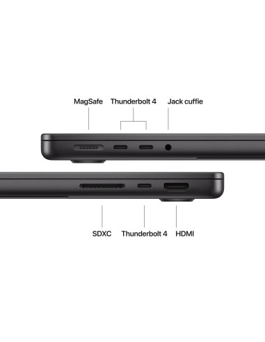 APPLE MDE34T/A MACBOOK PRO 14" M5  10C CPU/GPU 24GB/1TB SPACE BLACK