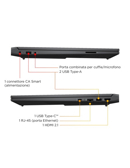 HP 15-FA2027NL VICTUS NOTEBOOK CORE7 240H 16GB/1TB/RTX 5050 8GB 15,6"