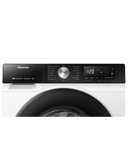 HISENSE WF3S9043BW1 LVB A-10% 9KG  1400G INVERTER VAPORE WIFI DISPLAY