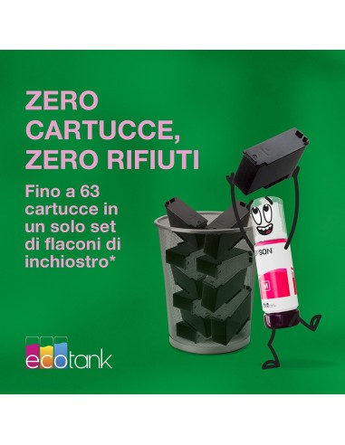 EPSON ET-3956 STAMPANTE ECOTANK    BIANCA FRONTE-RETRO AUTOMATICO