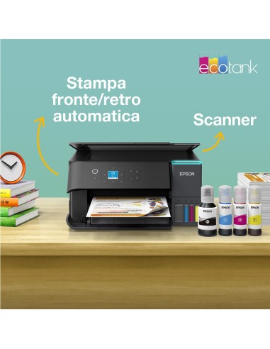 EPSON ET-2951 STAMPANTE ECOTANK    NERA FRONTE-RETRO AUTOMATICO