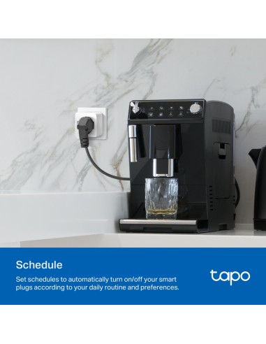 TPLINK TAPO P15 WI-FI MINI SMART SOCKET PRESA 10A GOOGLE/ALEXA CONSUMI