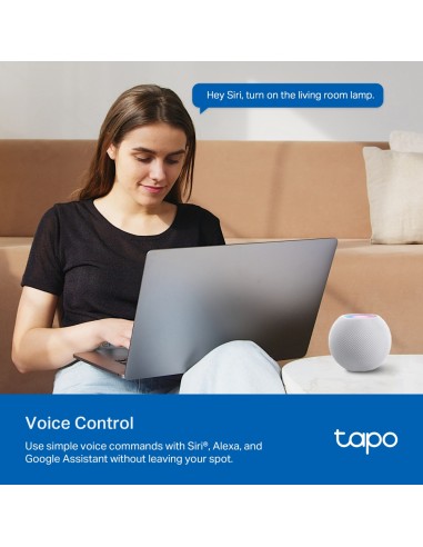 TPLINK TAPO P15 WI-FI MINI SMART SOCKET PRESA 10A GOOGLE/ALEXA CONSUMI