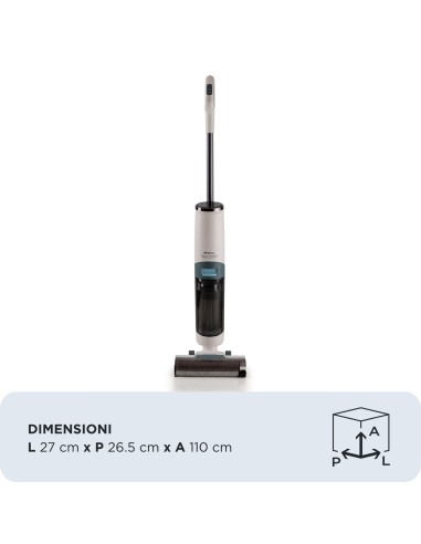 ARIETE 2483 SCOPA WET&DRY RICARICABILE