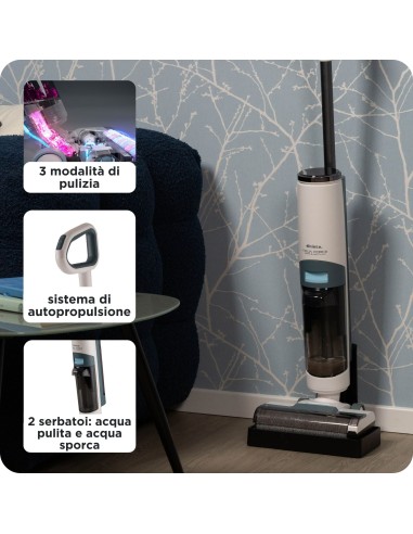 ARIETE 2483 SCOPA WET&DRY RICARICABILE