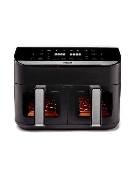 HIGO FA81 FRIGGITRICE AD ARIA CON  2 CASSETTI DA 4,5LT 1700W