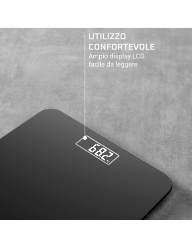 ROWENTA BS1800 BILANCIA P.P. 160 KG DISPLAY LCD FACILE DA LEGGERE