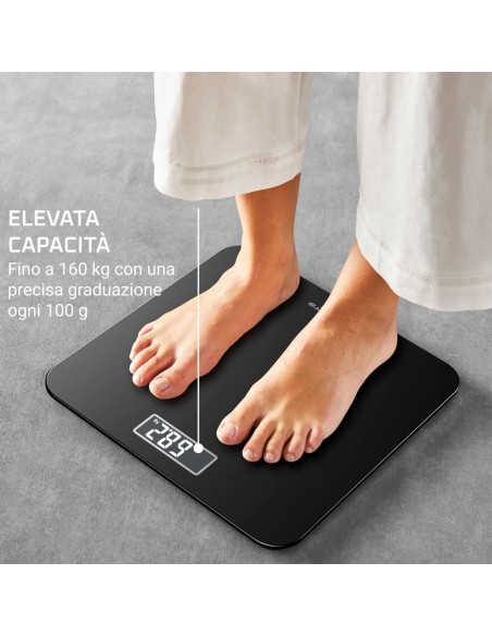 ROWENTA BS1800 BILANCIA P.P. 160 KG DISPLAY LCD FACILE DA LEGGERE ROWENTA BS1800 BILANCIA P.P. 160 KG DISPLAY LCD FACILE DA LEGGERE