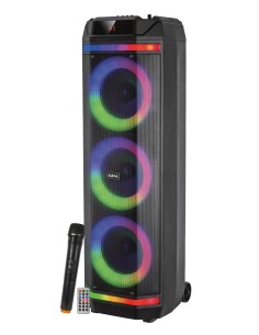 KARMA VIBE TWR DIFFUSORE TROLLEY BT 3X8" 250W 1 RADIOMICROFONO