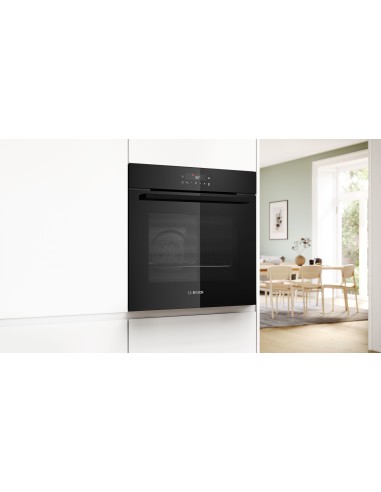 BOSCH HBA571BB4 FORNO A 60CM 71LT  NERO PIROLITICO DISPLAY LED TOUCH