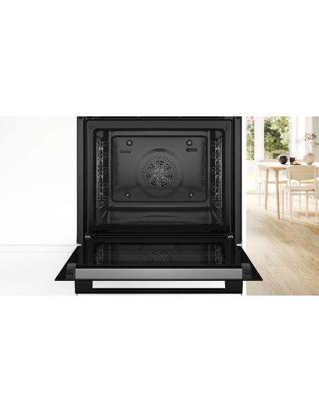 BOSCH HBA571BB4 FORNO A 60CM 71LT  NERO PIROLITICO DISPLAY LED TOUCH