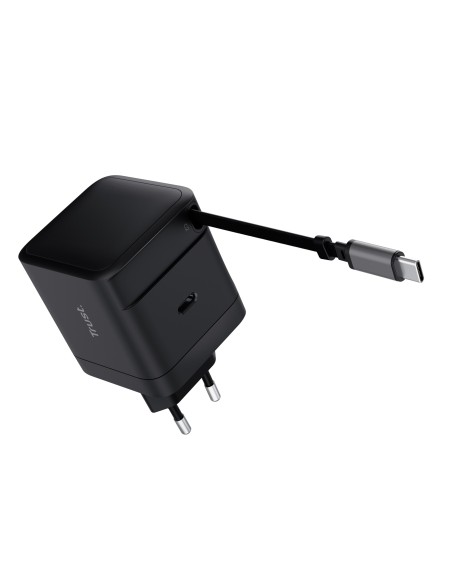 TRUST 25805 MAXO USB-C 65W ALIMENTATORE NOTEBOOK CAVO RETRATTILE