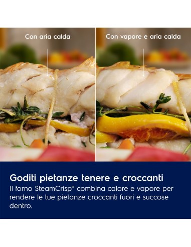 ELECTROLUX EOC3S44TX2 FORNO A 60CM STEAM 25% 275°C INOX ANTINPRONTA