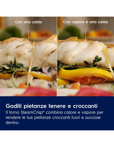 ELECTROLUX EOC3S44TX2 FORNO A 60CM STEAM 25% 275°C INOX ANTINPRONTA