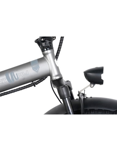 SMARTWAY FAT BIKE 20" MONSTER M1X  GREY MOTORE 48 V