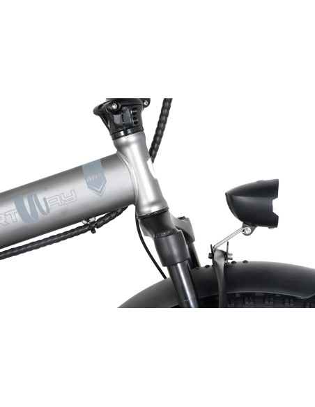 SMARTWAY FAT BIKE 20" MONSTER M1X  GREY MOTORE 48 V SMARTWAY FAT BIKE 20" MONSTER M1X  GREY MOTORE 48 V