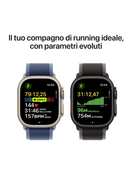 APPLE WATCH ULTRA 3GPS+CELL 49MM   NATUR. TIT. CASE W/LIGHT BA LOOP L