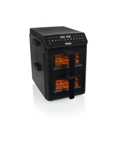 PRINCESS 182490 FRIGGITRICE AD ARIA VERT. 3000 W 2X 5,6LT NERA