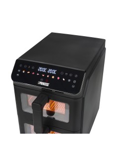 PRINCESS 182490 FRIGGITRICE AD ARIA VERT. 3000 W 2X 5,6LT NERA 2