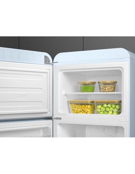 SMEG FAB30LPB6 FRIGO D.P. C BLU PASTELLO 294 LT ANNI 50 60CM CERN.SX