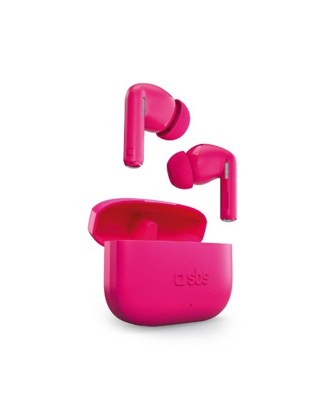 SBS TEEARTWSSPIKEP AURICOLARI TWS CASE 250MAH ROSA