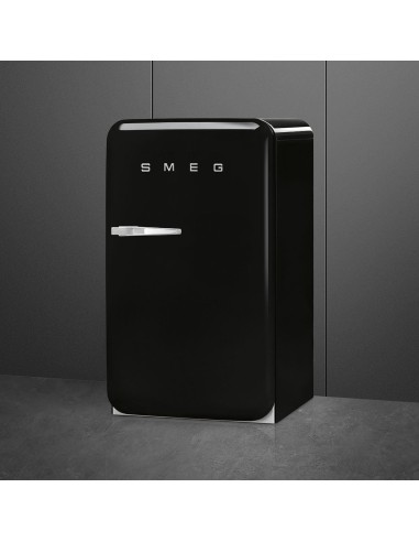 SMEG FAB10HRBL6 FRIGO M.P. D 135LT NERO CERNIERE DX