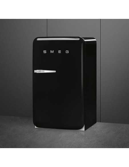 SMEG FAB10HRBL6 FRIGO M.P. D 135LT NERO CERNIERE DX