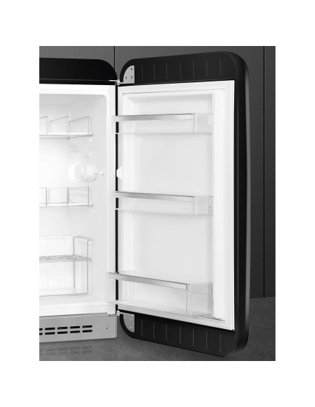 SMEG FAB10HRBL6 FRIGO M.P. D 135LT NERO CERNIERE DX
