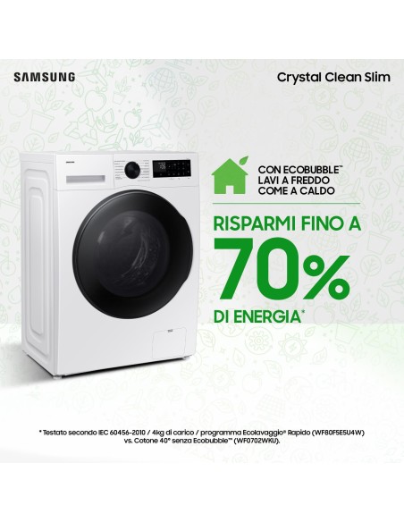 SAMSUNG WD90DG5G34BE LAVASC. E 9/5 KG 1400G SNELLA WIFI VAPORE P48