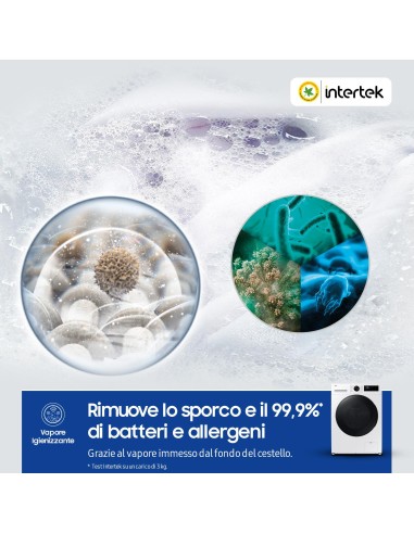 SAMSUNG WD90DG5G34BE LAVASC. E 9/5 KG 1400G SNELLA WIFI VAPORE P48