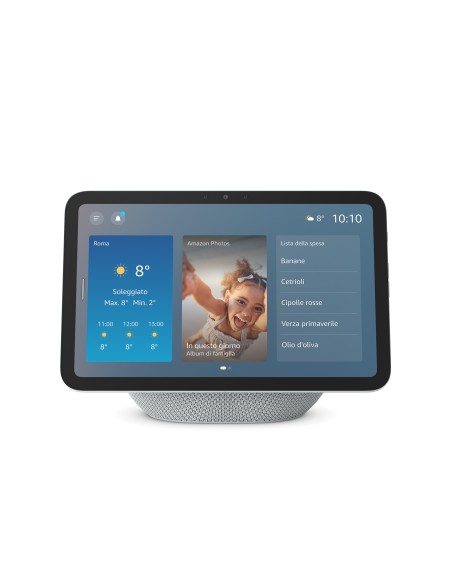 AMAZON ECHO SHOW 8 (2025) BIANCO 8,7" HD SMART SCREEN SPEAKER