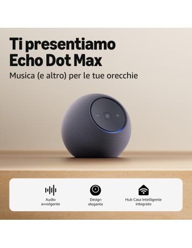 AMAZON ECHO DOT MAX ANTRACITE SMART SPEAKER