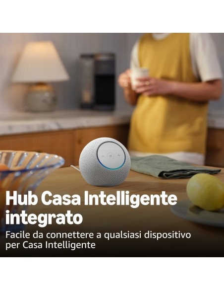AMAZON ECHO DOT MAX BIANCO SMART SPEAKER
