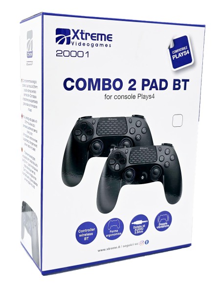 XTREME COMBO 2 JOYPAD WIRELESS PS4