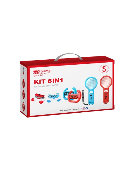 XTREME SWITCH 2 KIT PLASTICHE 6IN1