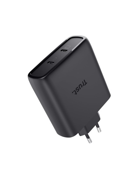 TRUST 25527 MAXO USB-C 100W GAN ALIMENTATORE NOTEBOOK DOPPIA PORTA