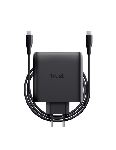 TRUST 25527 MAXO USB-C 100W GAN ALIMENTATORE NOTEBOOK DOPPIA PORTA