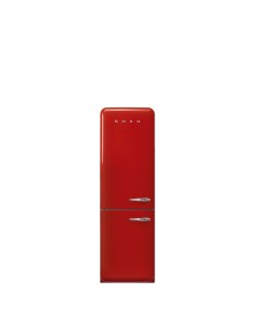 SMEG FAB32LRD6 COMB. C ROSSO NF 331LT ANNI 50 60CM CERNIERE SX