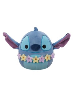 SQUISHMALLOWS DISNEY STITCH 25 CM  STITCH CON GHIRLANDA