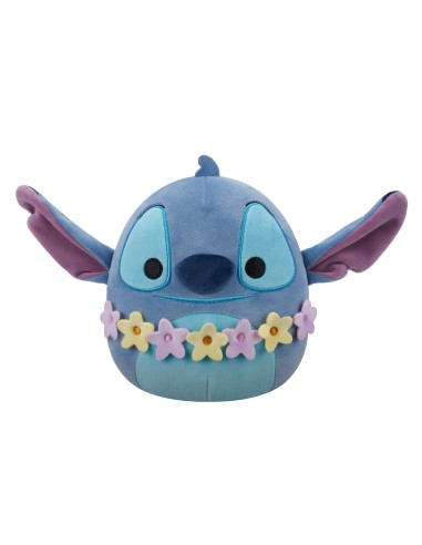 SQUISHMALLOWS DISNEY STITCH 25 CM  STITCH CON GHIRLANDA