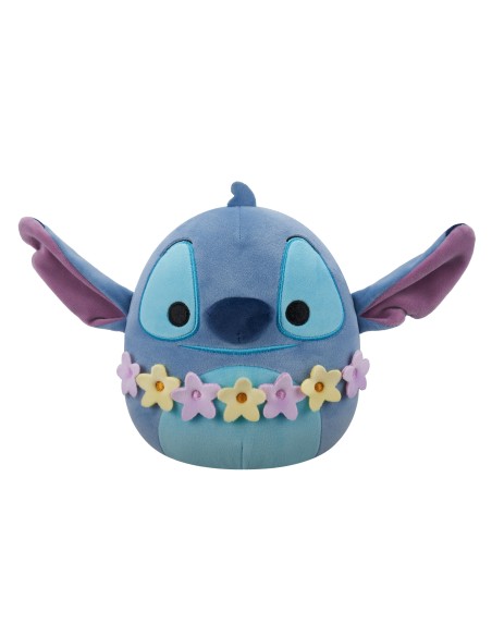 SQUISHMALLOWS DISNEY STITCH 25 CM  STITCH CON GHIRLANDA