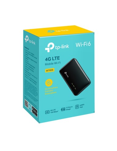 TPLINK M7005 POCKET 4G MOBILE WI-FI 6 ROUTER AUTONOMIA 12 ORE